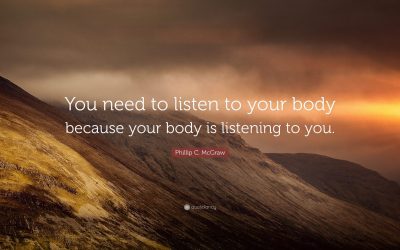 Listen to Your Body—But Did You Know Your Body Is Listening to You Too
